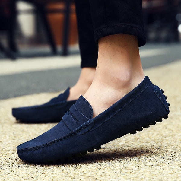 MOCASSINO BLU