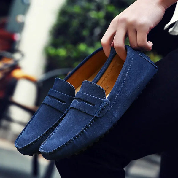 MOCASSINO BLU
